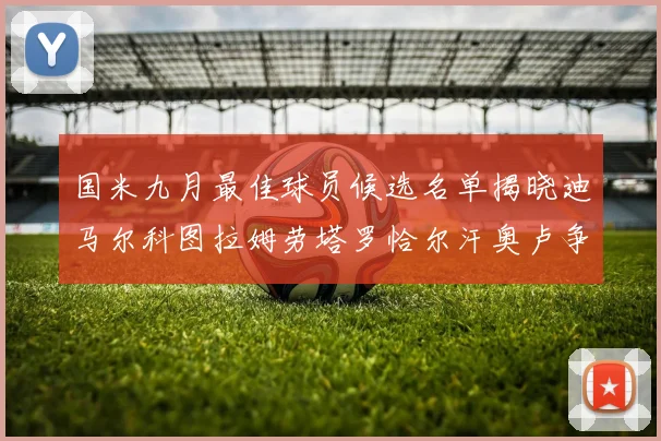 国米九月最佳球员候选名单揭晓迪马尔科图拉姆劳塔罗恰尔汗奥卢争夺荣誉